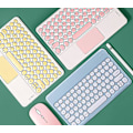 Miniatyrbild 2 av 4: Ipad Keyboard And Mouse Combo, Wireless Bluetooth Keyboard Green  A