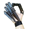 Miniatyrbild 2 av 4: Articulated Fingers Flexible Joints Skeleton Hand Extensions Halloween Party Prop Black Right hand and Left hand