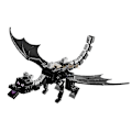 Miniatyrbillede 4 af 4: Byggeklodser Ender Dragon Model Klodser Sæt Gaver Legetøj Til Børn Drenge Piger