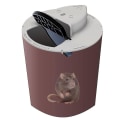 Miniatyrbild 2 av 4: Reusable Smart Mouse Rat Trap Plastic Flip Slide Bucket Lid Humane Or Lethal Trap Door Style Multi Catch Red