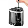 Miniatyrbild 1 av 4: Electric Pencil Sharpener Battery Operated Automatic Sharpener For Home School Office Black