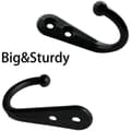 Miniatyrbild 2 av 2: 16 Pieces Coat Hooks Vintage-8 Double Hooks And 8 Single Hooks