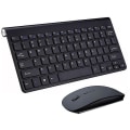 Miniatyrbild 1 av 3: 2.4g Wireless Keyboard And Mouse Portable Mini Keyboard And Mouse Combo Set Suitable For Notebook black
