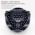 Miniatyrbild 5 av 5: 168w Uv Led Gel Nail Lamp Gel Polish Dryer Lamp 4 Timer Setting Auto Sensor--(niubi)
