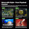 Miniatyrbild 3 av 5: Yao L1 Pro Mobile Game Controller Joystick For Iphone (ios 13.4 Or Later, For Ios Mobile Games) White