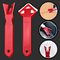 Miniatyrbild 4 av 5: 2pcs/set Mini Hand Tool Scraper Utility Tool Practical Floor Cleaner Tile Cleaner Surface Glue Residue Spatula