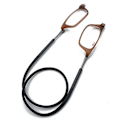 Pikkukuva 1 / 4: Lukulasit Korkealaatuiset TR Magneettinen Absorptio Riippuva Kaula Hauskat Lukulasit Black 2.00 Magnification