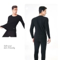 Miniatyrbild 3 av 4: Heating Thermal Underwear Set For Men ,usb Electric Heated Underwear Base Layer Top And Bottom Long Johns Set male-M