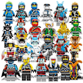 Pikkukuva 5 / 5: 24 kpl Ninja Minifiguurit Setti Toimintahahmo Anime Shinobi Nukke Lasten Lelut Syntymäpäivälahjat Aikuisille Ja Lapsille Pojat Tytöt