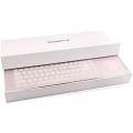 Miniatyrbild 3 av 4: Mini Wireless Keyboard 2.4g Usb Keyboard And Mouse Set, Round Keycap, Multi-color Cute Girly Keyboard... (white Pink)