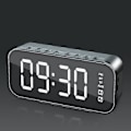 Miniatyrbild 2 av 2: Multifunctional Led Digital Alarm Clock, Azultooth Speaker, Bedside Desktop Luminous Electronic Music Box