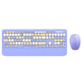 Miniatyrbild 1 av 5: Notebook Keyboard Kit Round Keycap Plug Play Lightweight Portable Gamer Mouse Purple