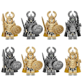 Miniatyrbild 1 av 5: Asgard Warrior Building Blocks Guard Army Children Assembled Building Block Toys 8pcs