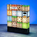Miniatyrbild 2 av 2: 16pcs Minecraft Building Block Light Desk Lamp Splicing Light Stitching Lamp Diy