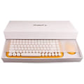 Miniatyrbild 3 av 4: Mini Wireless Keyboard 2.4g Usb Keyboard And Mouse Set, Round Keycap, Multi-color Cute Girly Keyboard... (yellow)