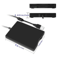 Miniatyrbild 5 av 5: Portable 3.5 Inch Usb Mobile Floppy Disk Drive 1.44mb External Diskette Fdd For Laptop Notebook Pc Usb Plug-and-play Connection
