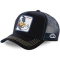 Mickey Snapback Cotton Baseball Cap & Dad Mesh / Trucker Hat DONALD DUCK BLACK