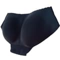Women Seamless Bottom Buttocks Push Up Underwear Black L