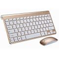 Miniatyrbild 1 av 2: 2.4g Wireless Keyboard And Mouse Portable Mini Keyboard And Mouse Combo Set Suitable For Notebook golden