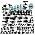 Miniatyrbild 1 av 2: Camouflage Navy Minifigure Diy Children's Building Block Toy 6pcs