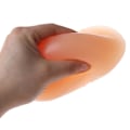 Miniatyrbild 3 av 4: 150g-400g Silicone Chest Fake False Breast Prosthesis Super Soft Silicone Gel Pad  Supports Artificial Spiral left 200g