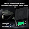 Miniatyrbillede 3 af 5: 3 kg 0,1 g 5 kg 0,1 g Kaffevejning 0,1 g Drypkaffevægt med timer Digital køkkenvægt Højpræcisions LCD-vægte black 3Kg
