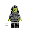 Miniatyrbild 5 av 5: 8pcs Superhero Raccoon Yongdu Star Star Nebula Small Tree Man Children Assembled Puzzle Building Block Minifigure Toy