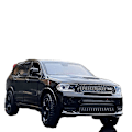 Pikkukuva 1 / 5: 1:32 Dodge Durango SUV Metalliseos Automalli Painevalettu Metallinen Leluauto Black