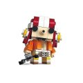 Miniatyrbild 1 av 4: One Piece Building Blocks Toy Luffy Zoro Figure Naruto Building Blocks Kakashi  Block Cube Toy Small Particles Children Puzzle 8