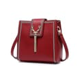 Single-shoulder Bag T Square Bag Vintage Red