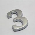 Miniatyrbild 1 av 4: 0-9 Mailbox Numbers 3d Self-adhesive Door House Numbers Stickers Street Address Numbers Mailbox Sign For Home Office Room 3