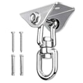 Miniatyrbild 2 av 4: 360 Hammock Chair Hanging Ceiling Mount Spring Snap Swivel Hooks Hardware Kit