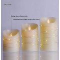 Miniatyrbild 4 av 4: Led Flameless Candle With Embedded Light Chain, 3-part Led Candle With Remote Control