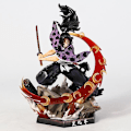 Miniatyrbillede 4 af 5: Demon Slayer Kokushibou Tsugikuni Michikatsu Fremragende Figur Anime Model Statue Legetøj Samlerobjekter Gave 26cm box