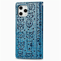 Miniatyrbild 2 av 4: Cover For Iphone 12 Pro / Iphone 12, Mobile Phone Cover Leather Flip Case With Card Slot, Magnet And Stand Function [cat And Dog Pattern] Protective C