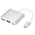 Miniatyrbild 1 av 4: Usb-c Multiport Adapter For Usb 3.0, 4k Hdmi And Usb-c 3.1 Docking Station silver