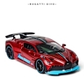 Pikkukuva 1 / 5: 1:32 Leluauto Bugatti Divo Metallinen Lelu Seosauto Diecast & Leluajoneuvot Red