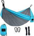 Multifunctional Lightweight Camping Hammock Double & Single With 2 X Hanging Straps For Outdoor, Hiking