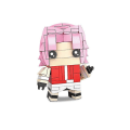 Miniatyrbild 1 av 4: One Piece Building Blocks Toy Luffy Zoro Figure Naruto Building Blocks Kakashi  Block Cube Toy Small Particles Children Puzzle 18
