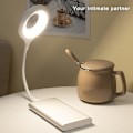 Miniatyrbild 1 av 3: Portable Table Lamp Usb Socket Freely Foldable Led Light No Flicker Soft Light Saving Energy Eye Protection Away From Myopia