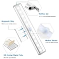 Miniatyrbild 3 av 4: Motion Sensor Light Bar, (10 Led, 3 Pack)  Wardrobe Wireless Lamp
