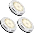 Indoor Motion Sensor Night Light,led Battery Operated Lamp,auto On / Off 3m Adhesive(3pcs,warm White)