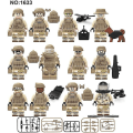 Miniatyrbild 1 av 4: Navy Seals 12 Military Series Building Blocks With Weapons Boy Building Blocks