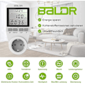Miniatyrbild 2 av 5: Electricity Meter 3680w, Electricity Meter For Socket, Energy Cost Meter With Large Lcd Screen And Maximum Overload Protection, Electricity Meter For