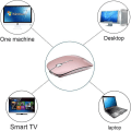 Miniatyrbild 4 av 4: Rechargeable Bluetooth Mouse For Mac Laptop Wireless Bluetooth Mouse For Windows Notebook