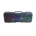 Gaming Keyboard Usb Wired Floating Keyboard, Quiet Ergonomic Wa BLACK