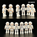 Miniatyrbild 2 av 3: Space Astronaut Building Blocks Minifigure Toys Assembling Toys 6pcs