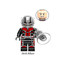 Miniatyrbillede 4 af 5: 8 stk. Superhelte Samlede Byggeklodser Minifigur Ant-man Wasp Kvindelig Forfader Baron Lizemo Spøgelsesdukke Byggeklods Legetøj