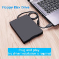Miniatyrbild 3 av 5: Portable 3.5 Inch Usb Mobile Floppy Disk Drive 1.44mb External Diskette Fdd For Laptop Notebook Pc Usb Plug-and-play Connection