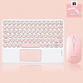 Miniatyrbild 1 av 4: Ipad Keyboard And Mouse Combo, Wireless Bluetooth Keyboard Pink k A
